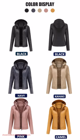 Vêtements d'hiver personnalisables pour enfants / Veste matelassée légère avec fausse fourrure Leapard douce et col PU zippé contrasté et doublure matelassée contrastée