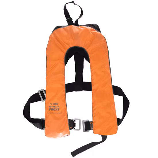 Gilet de sauvetage gonflable portatif de gilet de flottement de chambre simple sans poche