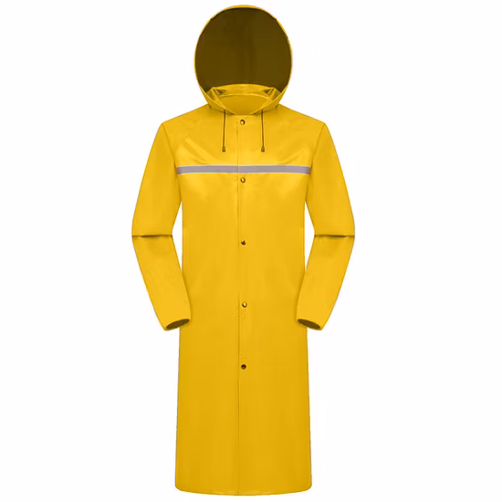 Costume imperméable Long de haute qualité pour manteau de pluie adulte, uniforme de travail, vêtements de pluie